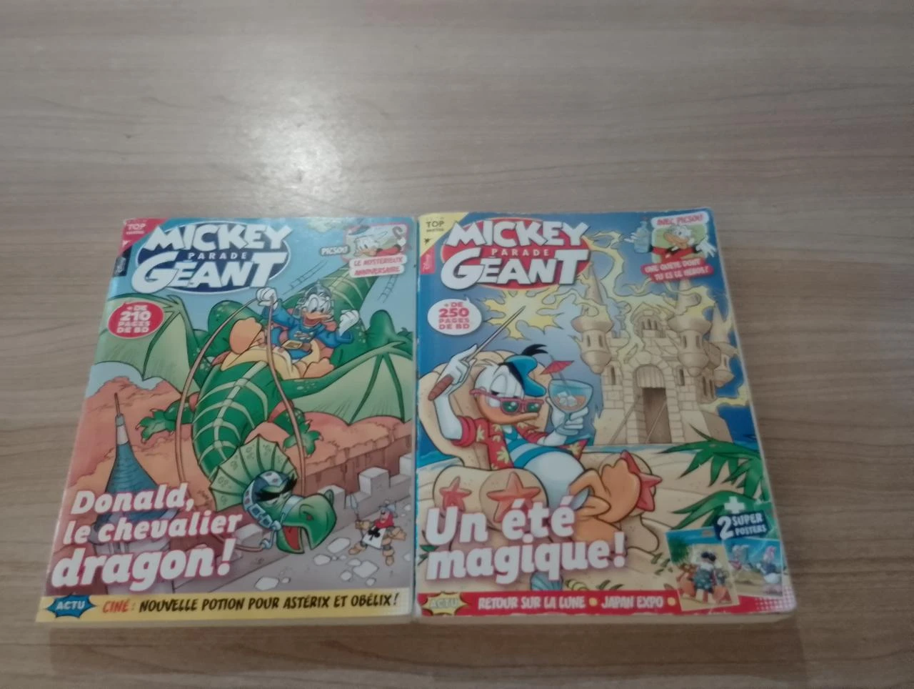 Mickey parade lot de 2 (offre pour le week-end) n°392, 389+le poster